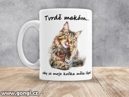 Hrnek - 0500 - Tvrdě makám